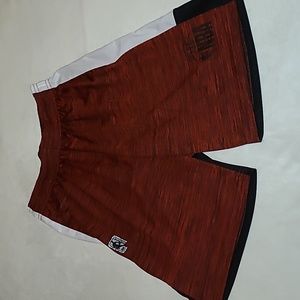 NBA boys athletic shorts large